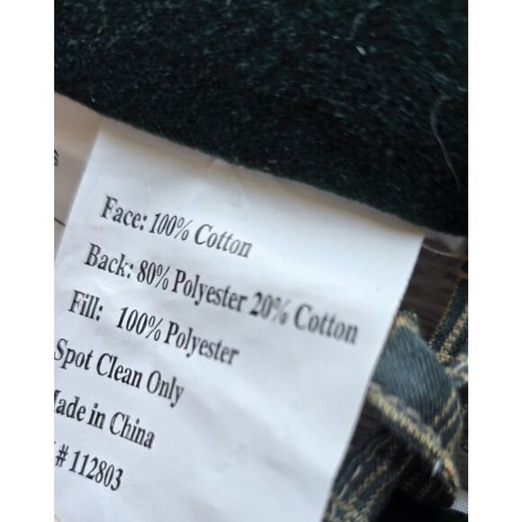 Country Plaid Christmas Tree Skirt 48" Round ~ Farmhouse  Cottage Core - Picture 5 of 8